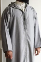 Premium Winter Wool Hooded Moroccan Djellaba
