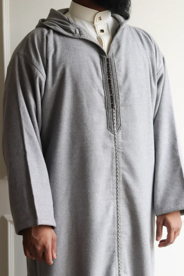 Premium Winter Wool Hooded Moroccan Djellaba
