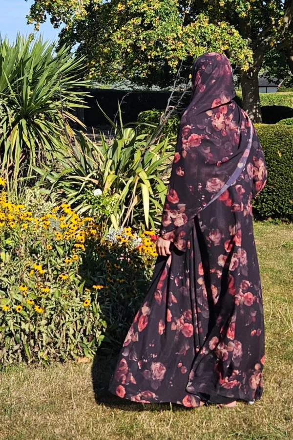 Amal Double Chiffon Abaya