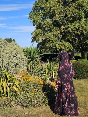 Amal Double Chiffon Abaya