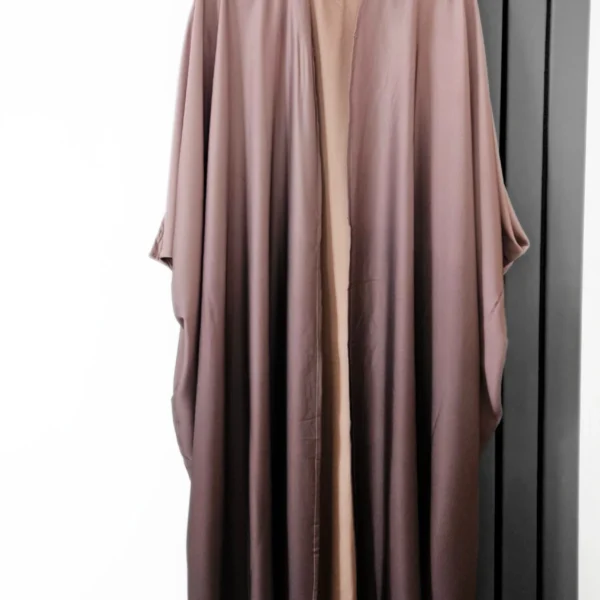 Silk Ombre 4pc Cape Abaya