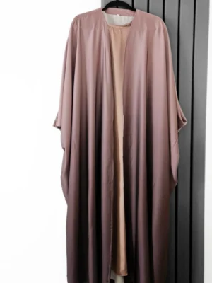 Silk Ombre 4pc Cape Abaya