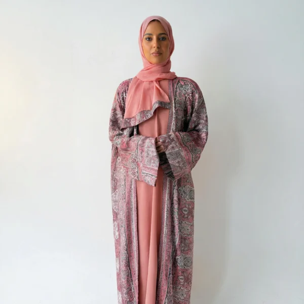 Luxury KASHMIRI PASHMINA Abaya Set
