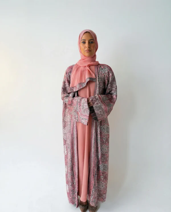 Luxury KASHMIRI PASHMINA Abaya Set