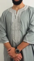 Moroccan Thobe Everyday Islamic kandora Ekaf