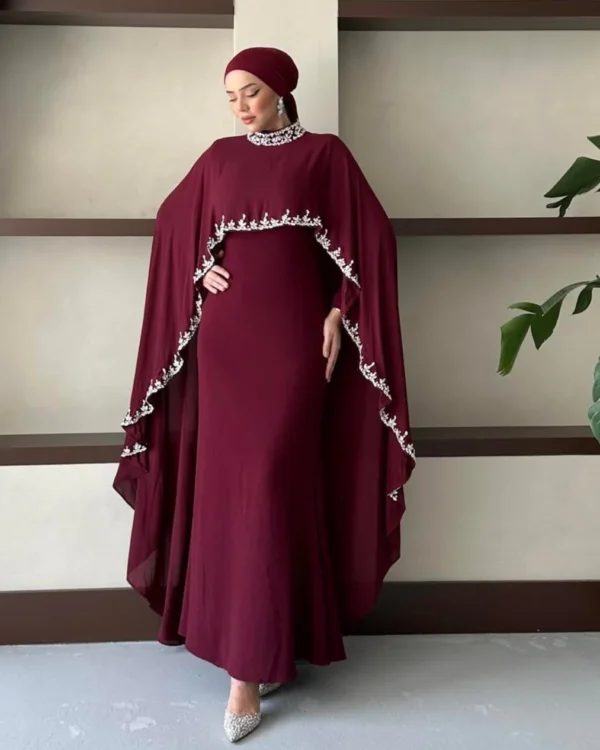 Sienna Cristal - cape dress