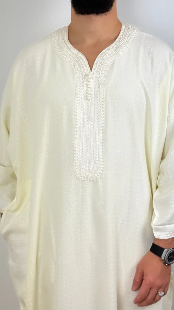Moroccan Thobe Premium Linen blend