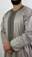 Kaftan Premium Thobe Long-Sleeve Winter Jubbah fully Hand-made