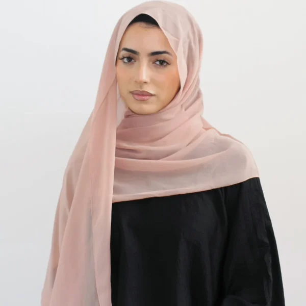 Chiffon Hijab - Rose