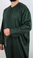 Kaftan Premium Thobe Long-Sleeve Winter Jubbah fully Hand-made