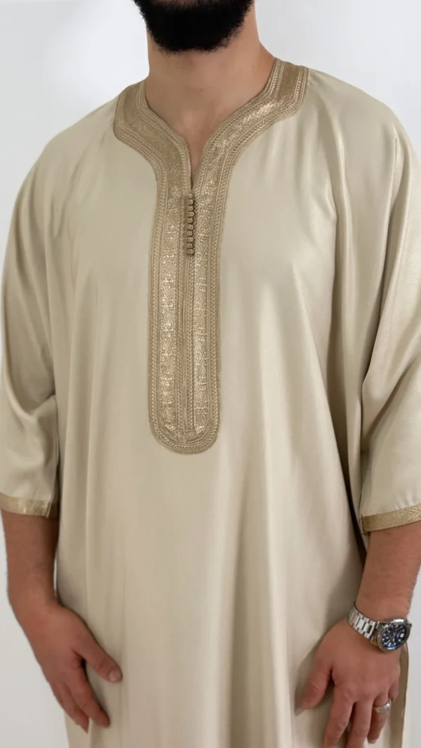 Moroccan Thobe Gabardine Jubbah