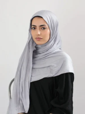 Jersey Hijab - Grey