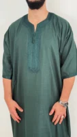 Moroccan  linen Thobe jubbah