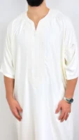 Thobe Embroidery Jubbah Moroccan kandora