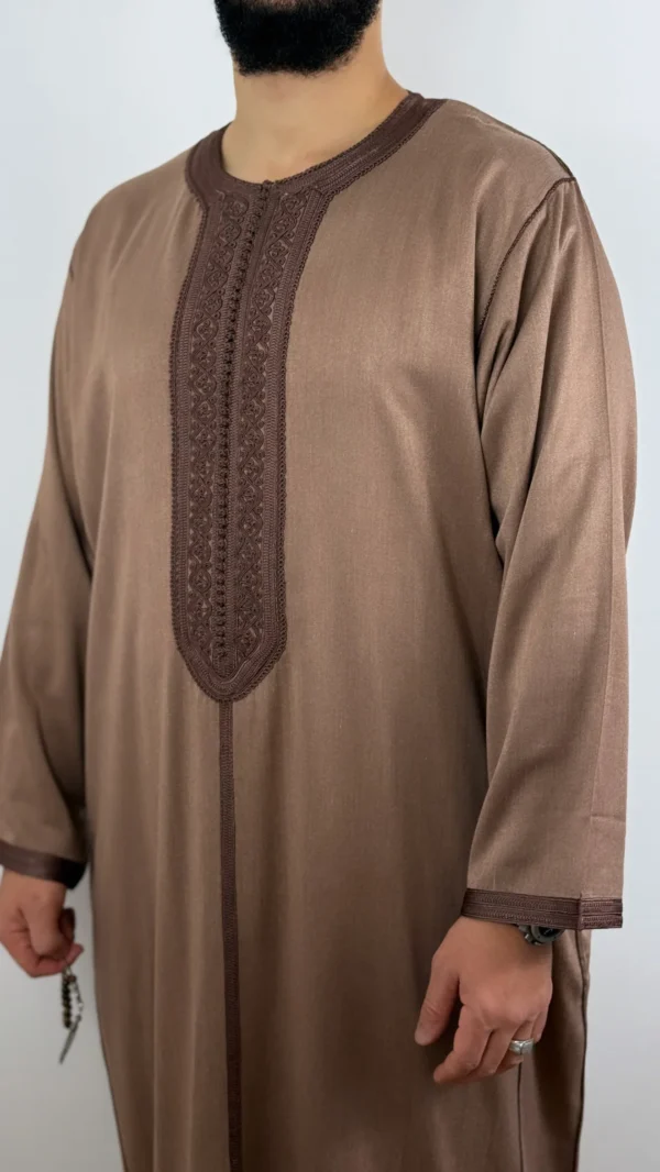 Kaftan Premium Thobe Long-Sleeve Winter Jubbah fully Hand-made