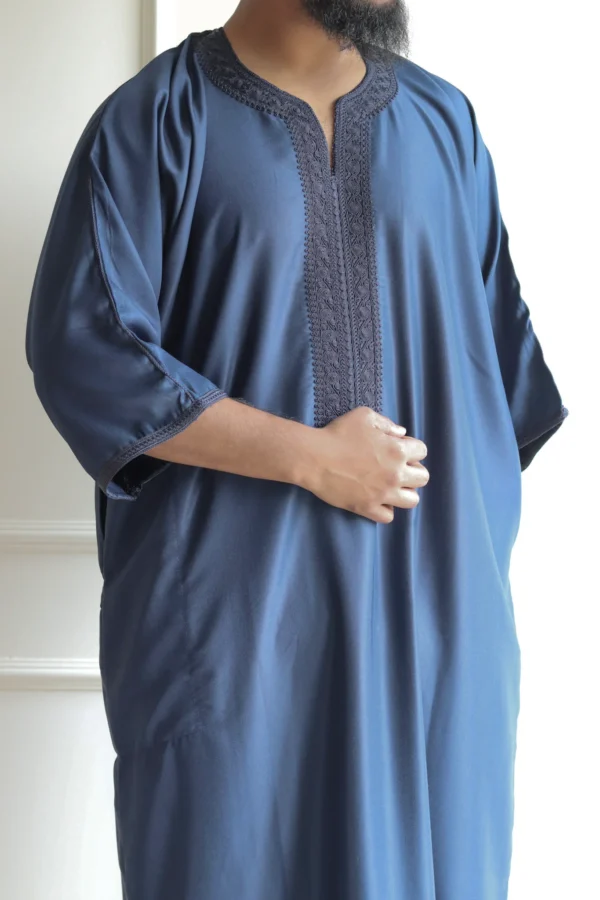 Premium Moroccan Thobe Gandoura - Noor Collection