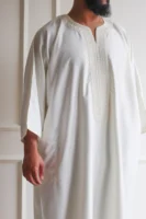 Premium Striped Moroccan Thobe