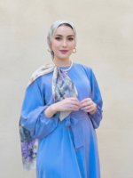 A- Butterfly Dress -Blue