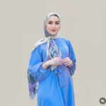 A- Butterfly Dress -Blue