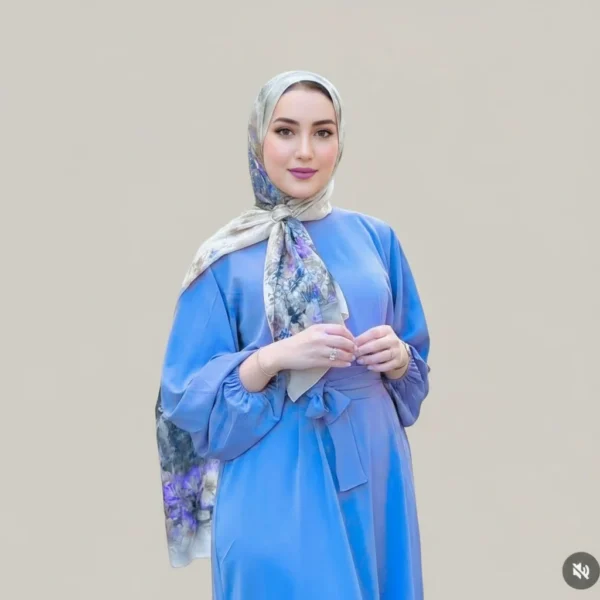 A- Butterfly Dress -Blue