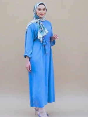 A- Butterfly Dress -Blue