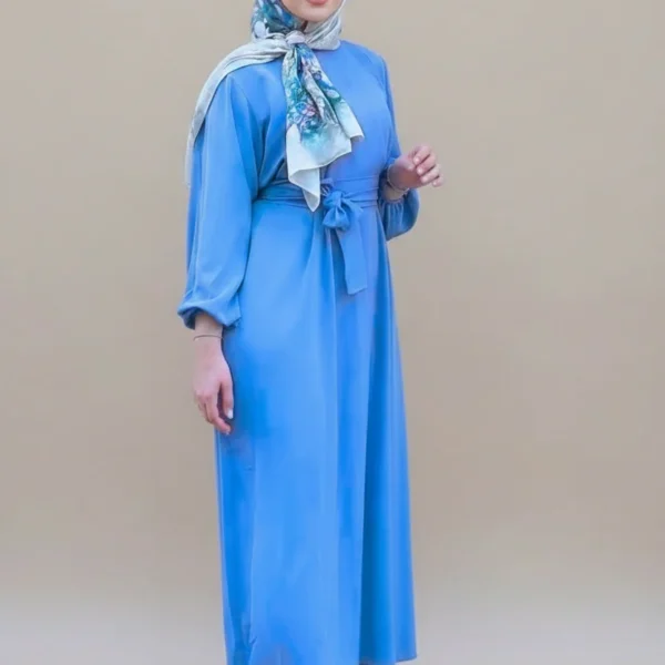 A- Butterfly Dress -Blue