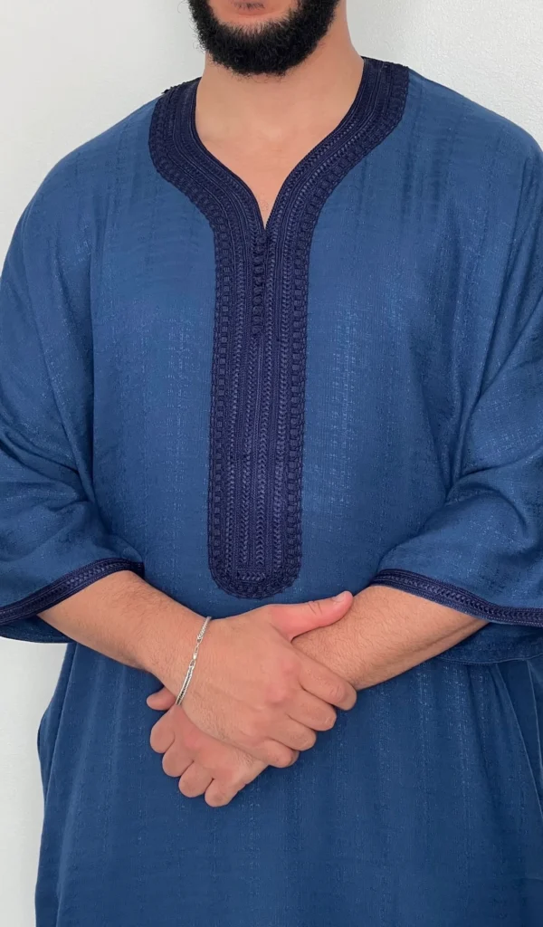 Moroccan Thobe Premium Linen blend
