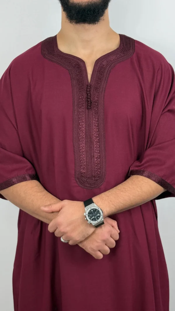 Moroccan  linen Thobe jubbah