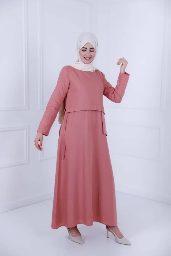 A-  Lenin Dress - dusty Pink