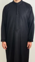 Kaftan Collar Thobe Long Sleeve