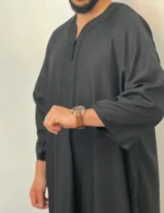 Moroccan Men’s Thobe Cotton blend Islamic kandora