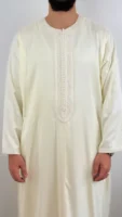 Kaftan Premium Thobe Long-Sleeve Winter Jubbah fully Hand-made