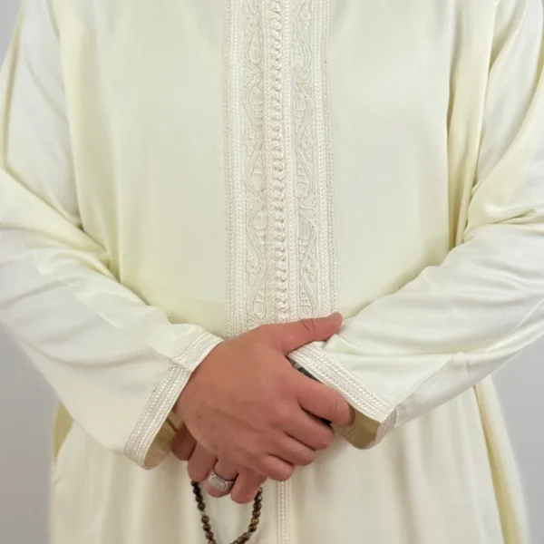 Kaftan Premium Thobe Long-Sleeve Winter Jubbah fully Hand-made