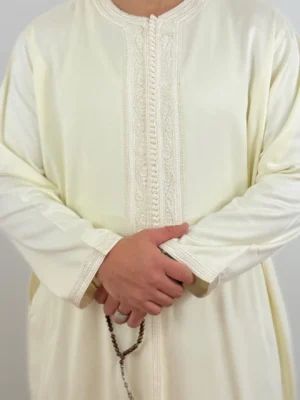 Kaftan Premium Thobe Long-Sleeve Winter Jubbah fully Hand-made