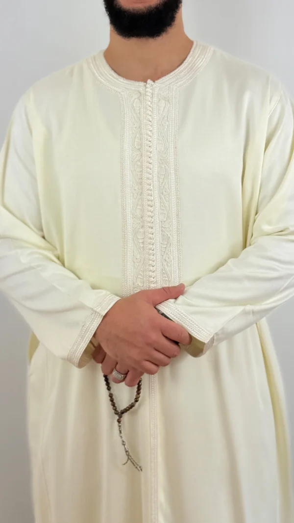 Kaftan Premium Thobe Long-Sleeve Winter Jubbah fully Hand-made