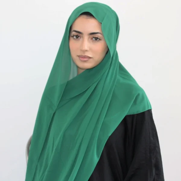 Chiffon Hijab - Green