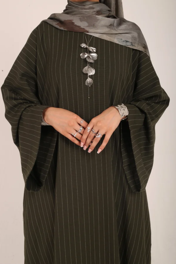 Green Maysa Closed Abaya