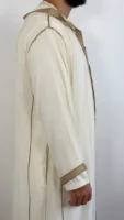 Hooded Premium Nikkah Djellaba see through