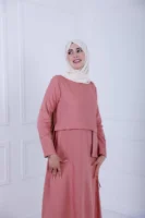 A-  Lenin Dress - dusty Pink