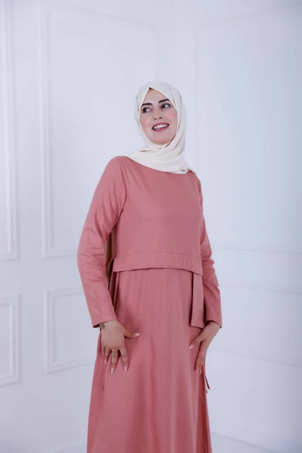 A-  Lenin Dress - dusty Pink