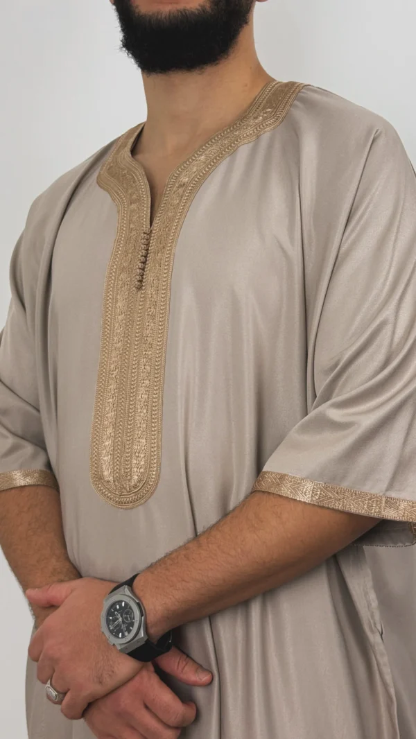 Moroccan Thobe Gabardine Jubbah