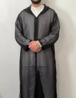 Hooded Premium Nikkah Djellaba see through