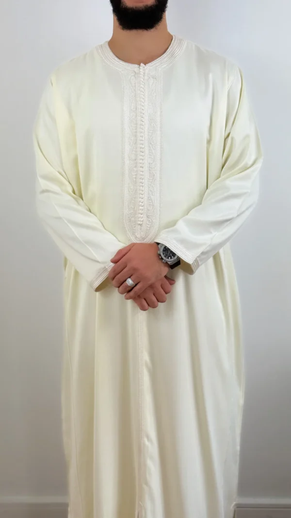 Kaftan Premium Thobe Long-Sleeve Winter Jubbah fully Hand-made