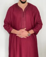 Moroccan Thobe Premium Linen blend