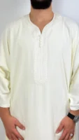 Moroccan Thobe Premium Linen blend