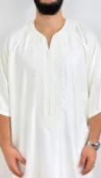 Thobe Embroidery Jubbah Moroccan kandora