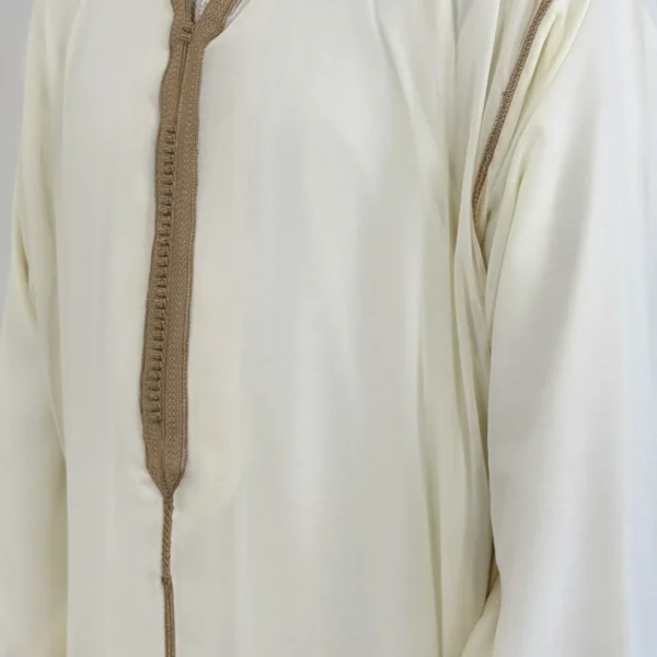 Hooded Premium Nikkah Djellaba see through