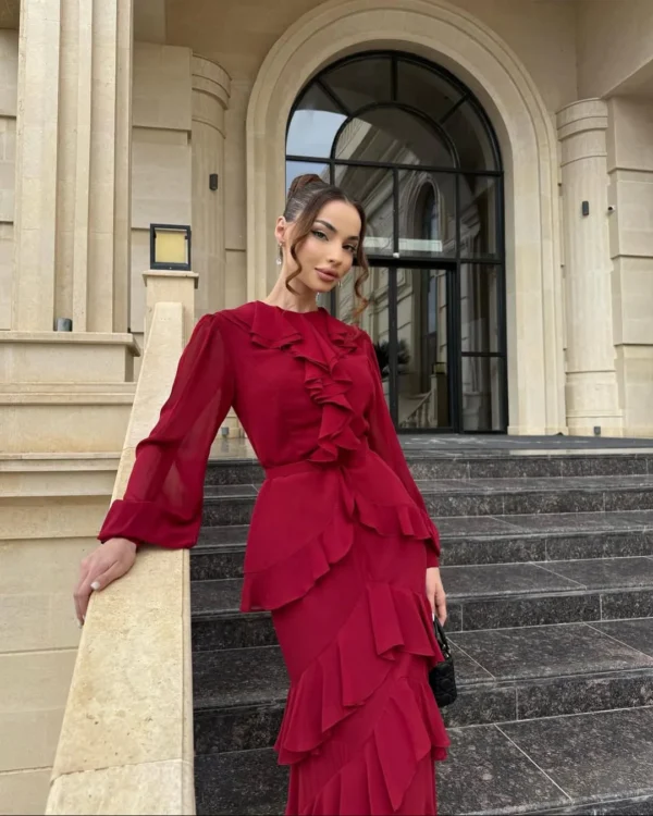 Livana -Ruffles Dress