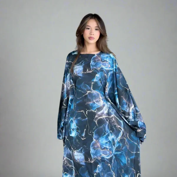 Printed Marble - Butterfly Dress