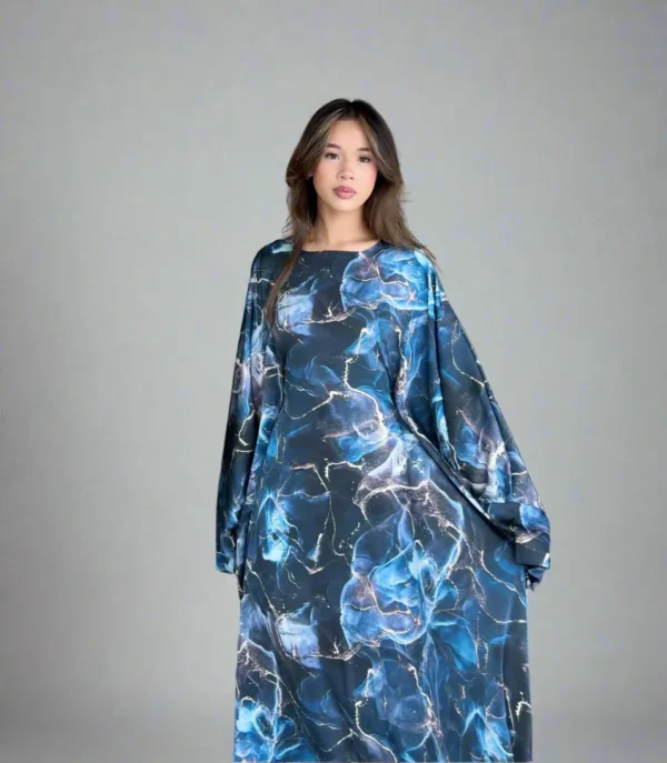 Printed Marble - Butterfly Dress